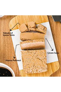 Helvart Şeker Ilavesiz Hurma Pekmezli Tahin Helvası 175 G X3 Adet ürün fotoğrafı