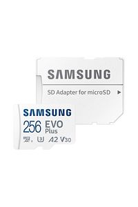 Evo Plus 256gb Microsd Mb-mc256ka/tr - 130 Mb/sn Beyaz Hafıza Kartı (Samsung Türkiye Garantili) ürün fotoğrafı