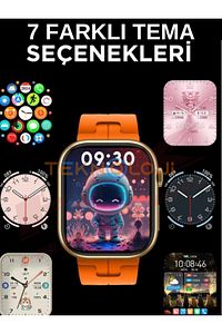 Watch 9 Mini Akıllı Saat Smart Watch 41mm 1.75inç Amoled Ekran Chatgpt 128mb Hafıza Kordon Hediyeli ürün fotoğrafı