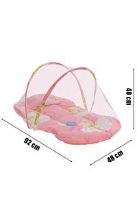 Katlanabilir Bebek Cibinlik Sineklik Seti, 92 Cm - Pembe ürün fotoğrafı