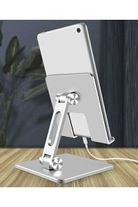 Tablet - Ipad Standı Metal Protatif Masaüstü Ayarlanabilir Stand Ms-135 ürün fotoğrafı