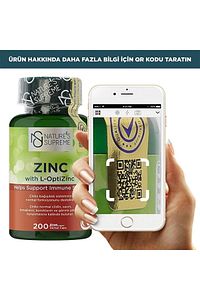 Zinc 15 Mg 200 Kapsül ürün fotoğrafı