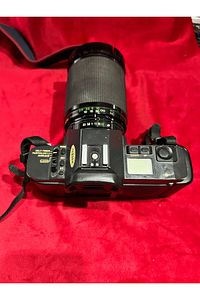 TAYFUNTUFAN ANTİKA CANON T70 FİLMLİ FOTOĞRAF MAKİNESİ ÇALIŞIR DURUMDA ürün fotoğrafı