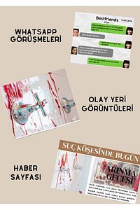 Arınma Gecesi Davası, Cinayet Çözme ve Katili Bulma Oyunu, Suçluyu Bulma- Dedektif Oyunu ürün fotoğrafı