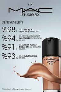 24 Saate Kadar Kalıcı Mat Fondöten - Studio Fix Fluid Spf15 - Renk: Nw15 - 30ml ürün fotoğrafı