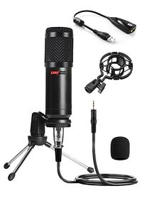 Stüdyo Ekipmanları Midi Live Paket-1 Ses Kartlı Mikser Midi Klavye Bm800 Mikrofon Kulaklık ürün fotoğrafı