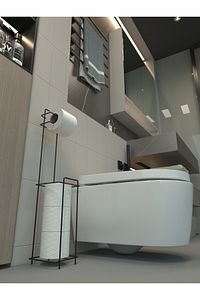 Tuvalet Kağıtlığı Wc Kağıtlık Yedekli Metal Tuvalet Kağıdı Standı Tutacağı Askısı ürün fotoğrafı