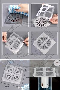 10 Adet Banyo Gider Süzgeci Saç Yakalayıcı Süzgeç Banyo Duş Gider Tıkanık Önleyici Süzgeç ürün fotoğrafı