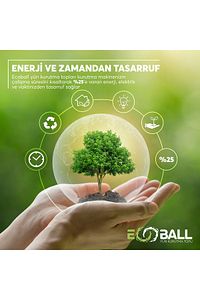 Ecoball 3 Adet Yün Kurutma Topları Doğal Yumuşatıcı Çamaşır Kurutma Makinesi Kurutma Topu ürün fotoğrafı