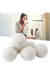 Ecoball 3 Adet Yün Kurutma Topları Doğal Yumuşatıcı Çamaşır Kurutma Makinesi Kurutma Topu ürün fotoğrafı