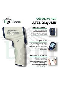 Temassız Ateş Ölçer Yüksek Kalite FDA Onaylı Kızıl Ötesi Ateş Ölçer ürün fotoğrafı