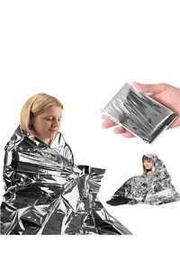 Medical Orjinal Acil Durum Termal Battaniye Isı Yalıtımlı 160x210cm Ürün Sarı Gümüş ürün fotoğrafı