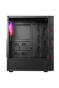 PLAID V5 Mesh 600W 80+ BRONZE Temperli Camlı 4x12cm Auto RGB Fan ATX Mid-T Gaming Oyuncu Kasası ürün fotoğrafı