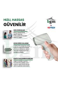 Temassız Ateş Ölçer Kızılötesi Termometre Ateş Ölçer ürün fotoğrafı