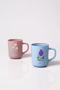 Fiore 2'li Kupa Seti Lila-Mavi 246 cc ürün fotoğrafı