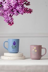 Fiore 2'li Kupa Seti Lila-Mavi 246 cc ürün fotoğrafı