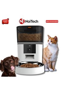 Pet Feeder 6L 1080P Ayarlanabilir Kameralı- Wifili- Kedi Köpek Akıllı Mama Kabı ürün fotoğrafı