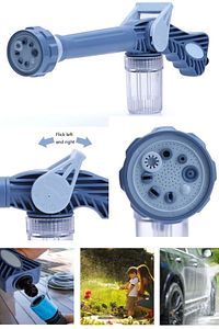 Water Cannon Basınçlı Deterjanlı Oto Yıkama Püskürtme Sistemi Makinesi Su Hortumu Tabancası ürün fotoğrafı