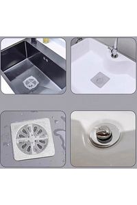 Banyo Duş Gider Süzgeci Gider Kapagı Gider Saç Tuy Kıl Toplayıcı Gider Koruma Filesi 10 Adet ürün fotoğrafı