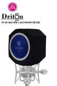 PS-1 MAVİ AKUSTİK YALITIM KONDENSER MİKROFON POP FİLTRE ürün fotoğrafı