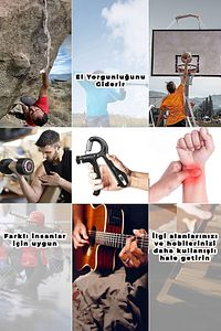 El Yayı 2 Adet Evde Pratik Ön Kol Ve Bilek Kası Geliştirme Güçlendirme Spor Aleti Barfiks Çubuğu ürün fotoğrafı