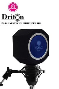 PS-1 MAVİ AKUSTİK YALITIM KONDENSER MİKROFON POP FİLTRE ürün fotoğrafı