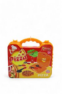 Çantalı Pizza Seti - Çocuklar Için Eğitici Öğretici Eğlenceli Mutfak Pizza Yapma Seti ürün fotoğrafı
