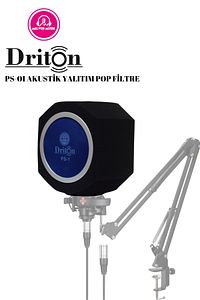 PS-1 MAVİ AKUSTİK YALITIM KONDENSER MİKROFON POP FİLTRE ürün fotoğrafı