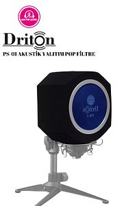PS-1 MAVİ AKUSTİK YALITIM KONDENSER MİKROFON POP FİLTRE ürün fotoğrafı