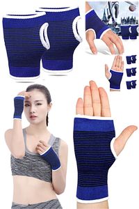 1 Çift Avuç Içi El Desteği Elastik Fitness Voleybol Unisex Sıkı Bilek Spor Bandaj Spor Eldivenleri ürün fotoğrafı