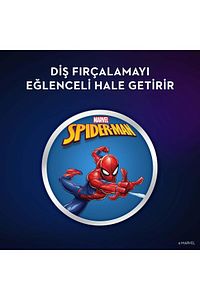 D100 Kids Elektrikli Şarj Edilebilir Diş Fırçası Spiderman ürün fotoğrafı