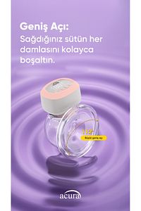 AC-3030 Giyilebilir Göğüs Pompası ürün fotoğrafı