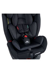 4088 Strong Fix 0-36 kg Isofix'li Oto Koltuğu Füme - 360° Dönebilen Strongfix ürün fotoğrafı