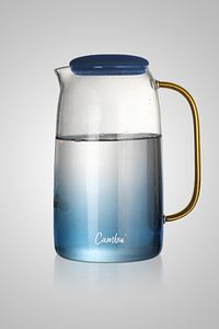 cambu Renkli Borosilikat (Sıcak Soğuk Dayanıklı) Cam Sürahi 1,5LT (1500ML) ürün fotoğrafı