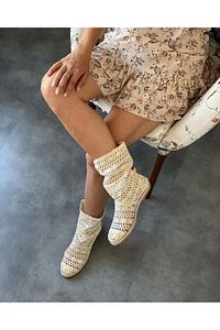 Eser Kadın Günlük Yazlık Babet Bej Espadril ürün fotoğrafı