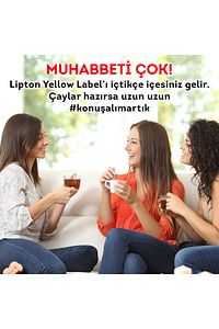 Demlik Poşet Çay Yellow Label 3,2gr X 100 Lü ürün fotoğrafı