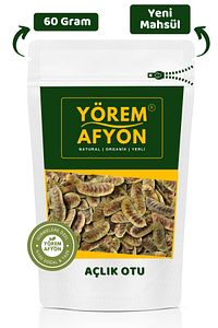 Yörem Afyon Yeni Mahsul Güneşte Kurutulmuş Diyet Dostu Açlık Otu, Erkek Sinameki, Deve Gözü | 60gr. ürün fotoğrafı