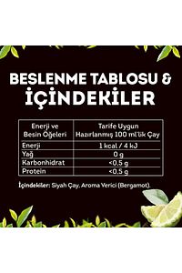 Earl Grey Bardak Poşet Çay 100'lü 200 gr ürün fotoğrafı