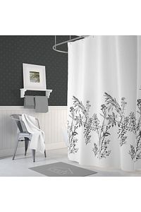 180x200 Cm Funda Tek Kanat Banyo Perdesi, Yıkanabilir Polyester Kumaş Banyo Perdesi, Duş Perdesi ürün fotoğrafı
