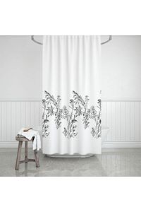 180x200 Cm Funda Tek Kanat Banyo Perdesi, Yıkanabilir Polyester Kumaş Banyo Perdesi, Duş Perdesi ürün fotoğrafı