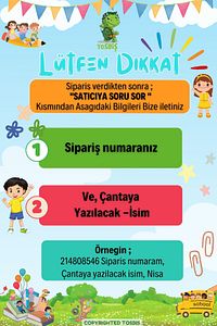[ Istediğiniz Ismi Yazıyoruz ] Minik Çiçekler 0-8 Yaş Çocuk Sırt Çantası, Anaokulu-Kreş Çantası ürün fotoğrafı