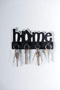 Home Ahşap Duvar Dekoru Anahtar Askısı ürün fotoğrafı