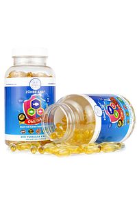 Omega 3 Balık Yağı - 200 Kapsül (1300 Mg) ürün fotoğrafı