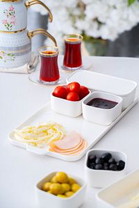 Pure White 13 Parça Porselen Kahvaltılık ürün fotoğrafı