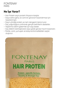 Hair Protein / Saç Bakım Proteini -Saç Açma&Boya Işleminde Yıpranmaya Karşı Özel Ürün 100gr ürün fotoğrafı