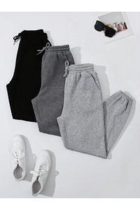 3'lü Unisex Büyük Beden Eşofman Altı - Jogger Eşofman Altı ürün fotoğrafı