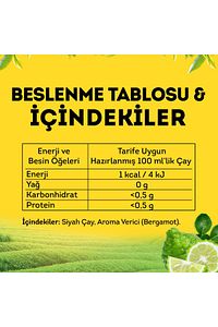 Doğu Karadeniz Bergamot Aromalı Bardak Poşet Çay 100'lü ürün fotoğrafı