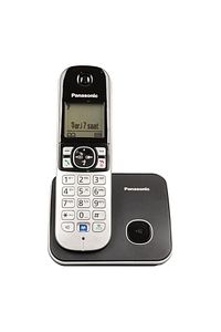 PANASONIC KX-TG6811 DECT SİYAH TELSİZ TELEFON (4375) ürün fotoğrafı