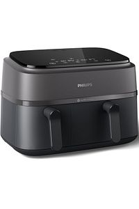 3000 Serisi Airfryer Çift Hazneli, Rapid Air Plus Teknolojisi, 8 Ayarlı Dijital Ekran, NA350/00 ürün fotoğrafı