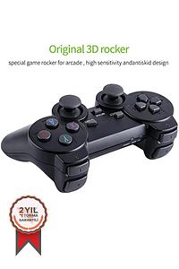 Gc-05 Siyah 2.4g Nostaljik Çift Kablosuz Atari Denetleyici Video Oyun Konsolu ürün fotoğrafı